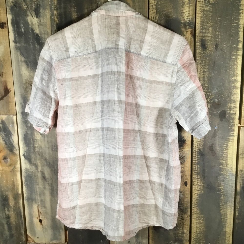 Tommy Bahama casual button down shirt 100% linen men’s size small - Picture 2 of 7